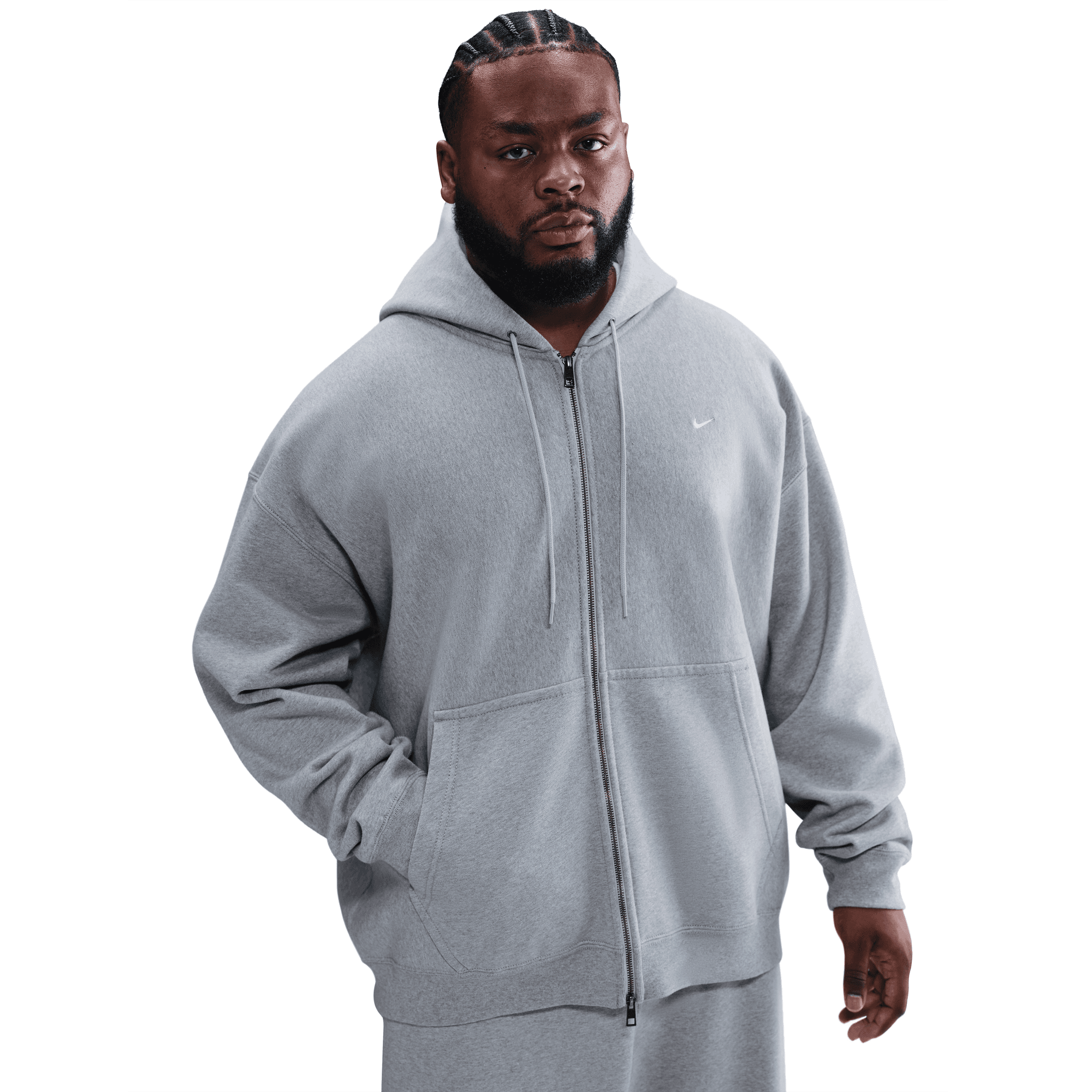 Men's Nike Solo Swoosh Full-Zip Fleece Hoodie