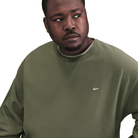 Men's Nike Solo Swoosh Fleece Crew sweatshirt