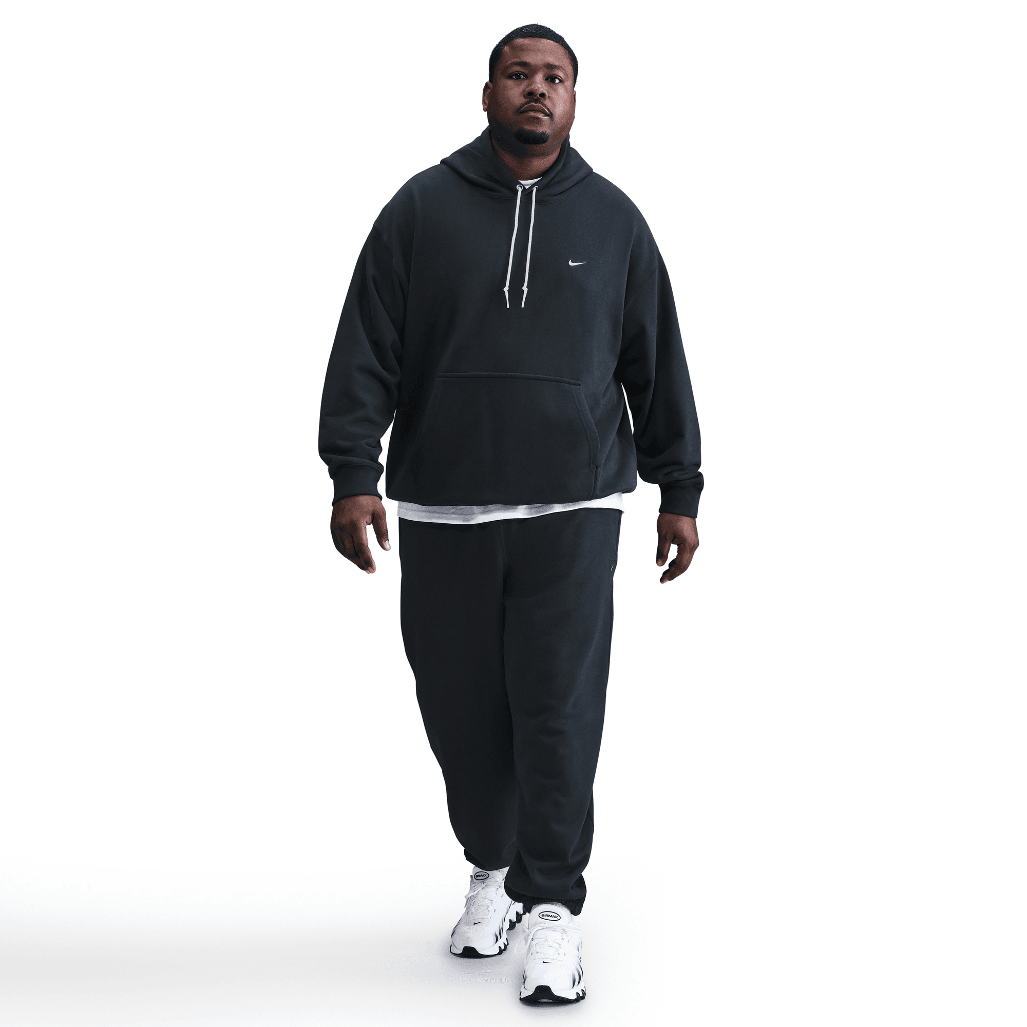 Men's Nike Solo Swoosh Cuffed Fleece Pants