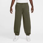 Men's Nike Solo Swoosh Cuffed Fleece Pants