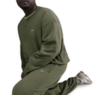 Men's Nike Solo Swoosh Cuffed Fleece Pants