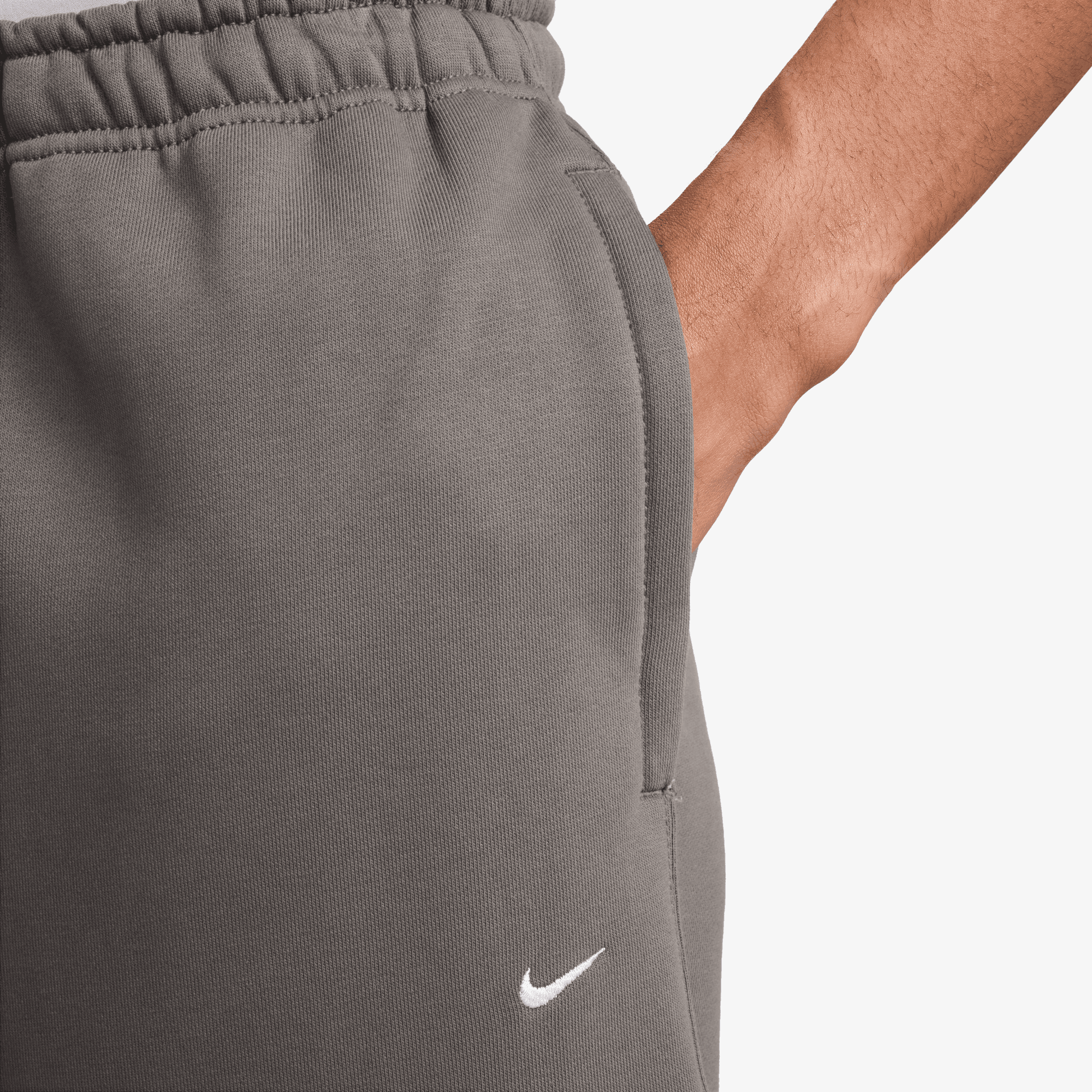 Men's Nike Solo Swoosh Cuffed Fleece Pants