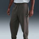 Men's Nike Solo Swoosh Cuffed Fleece Pants
