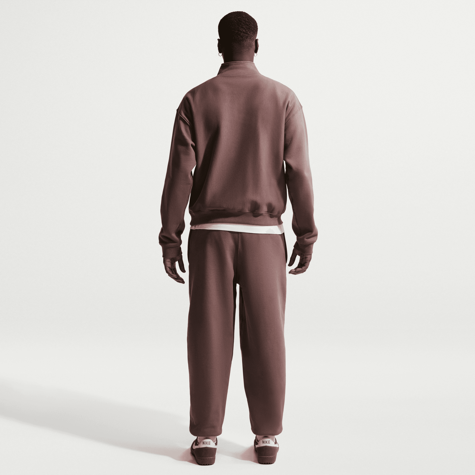 Men's Nike Solo Swoosh Cuffed Fleece Pants