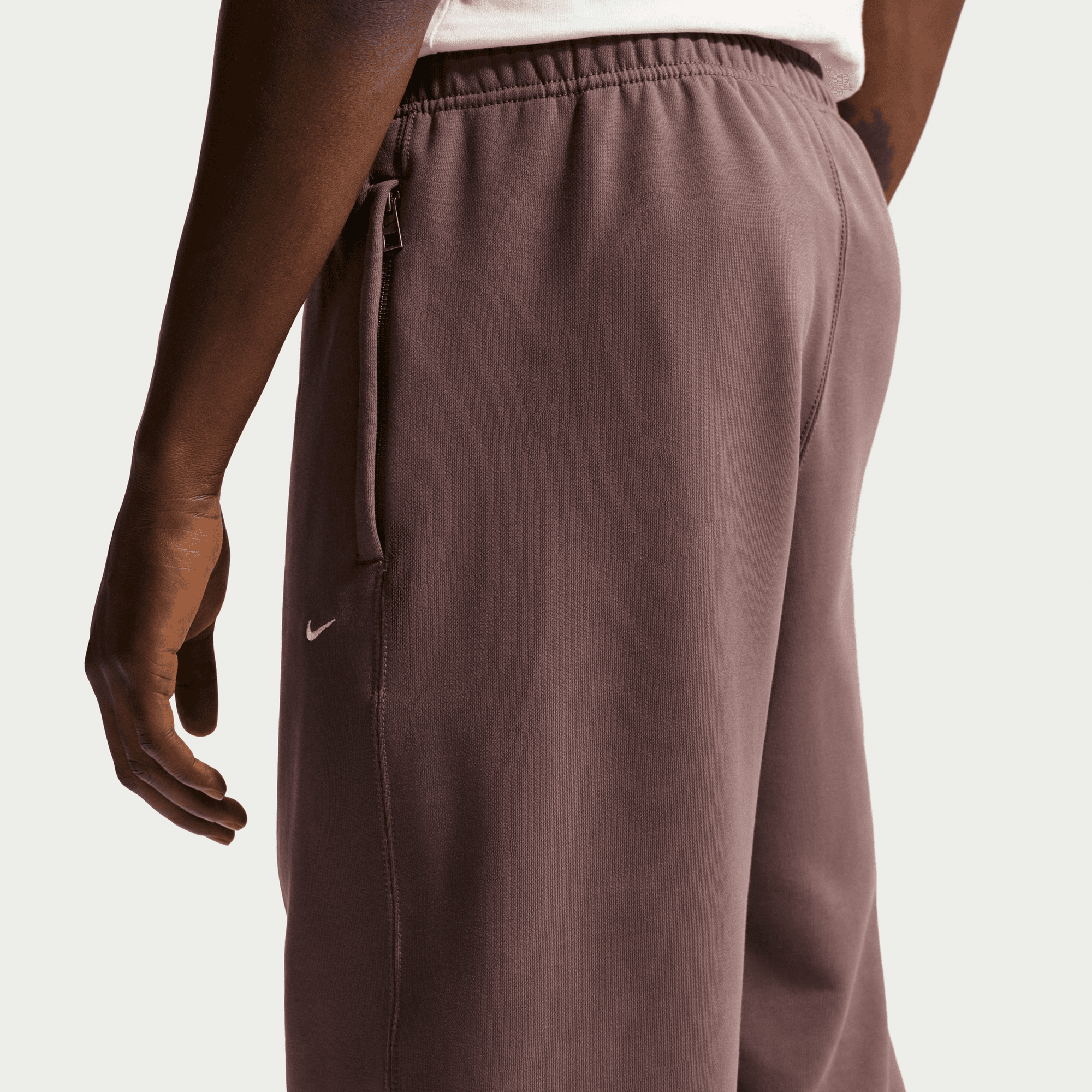 Men's Nike Solo Swoosh Cuffed Fleece Pants