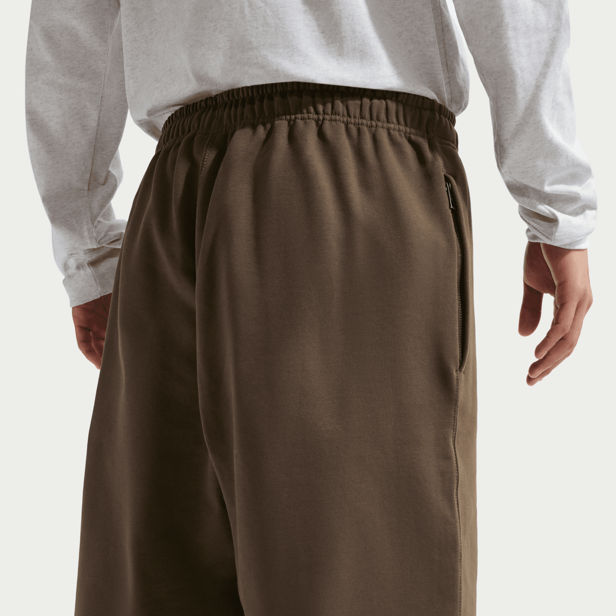 Men's Nike Solo Swoosh Fleece Open-Hem Pants
