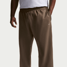Men's Nike Solo Swoosh Fleece Open-Hem Pants