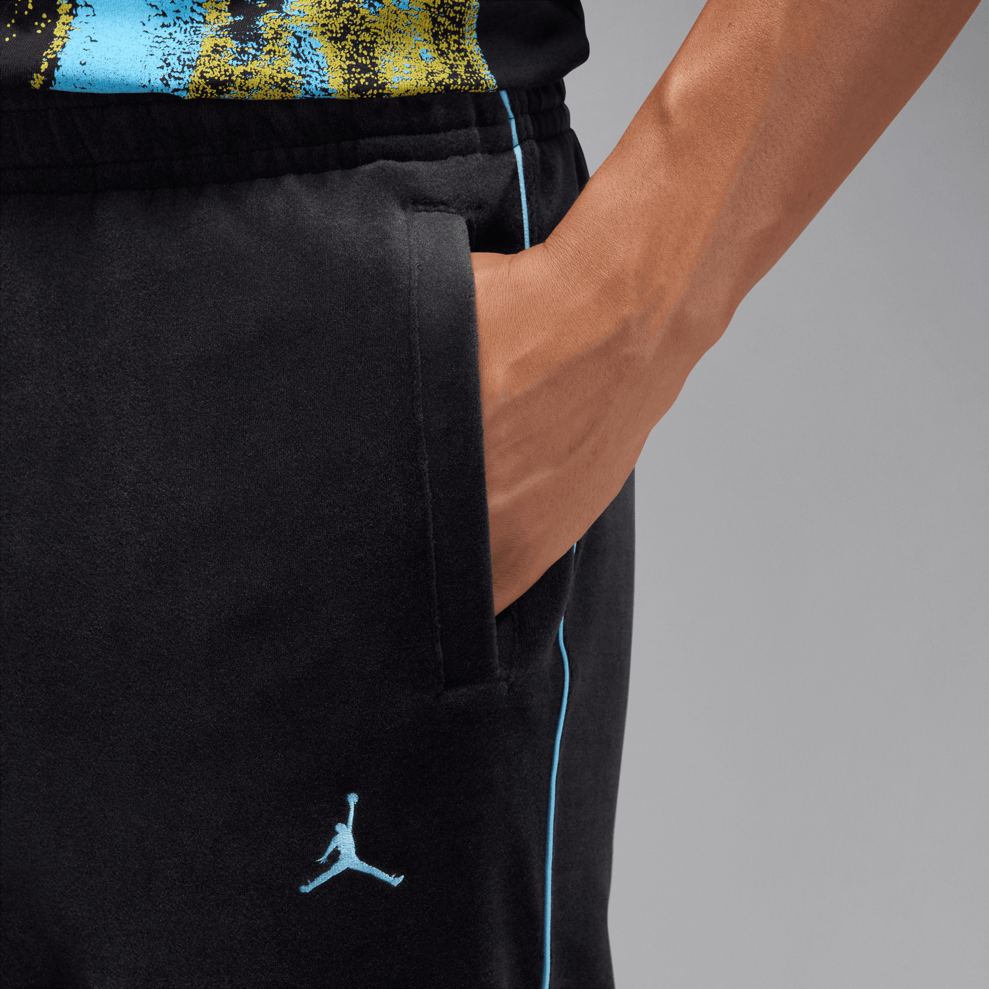 Men's Jordan Brooklyn Velour Track Pants