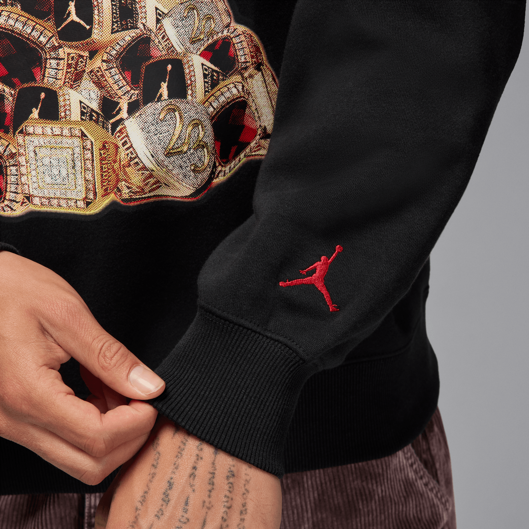 Men's Jordan Brooklyn Fleece Crew-neck Sweatshirt