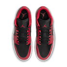 Men's Air Jordan 1 Low SE Shoes "Patent Varsity Red Black"