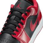 Men's Air Jordan 1 Low SE Shoes "Patent Varsity Red Black"