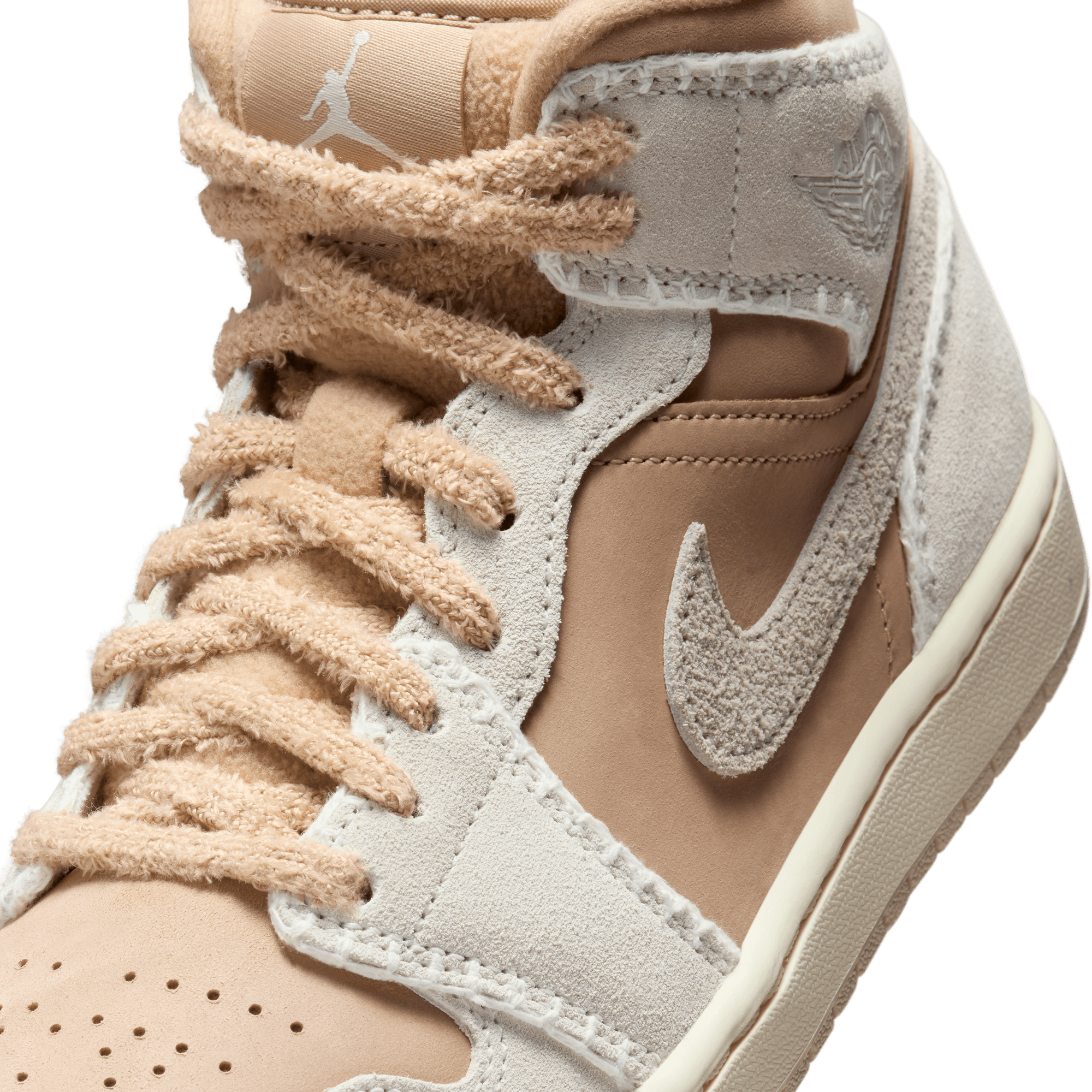 Women's Air Jordan 1 Mid SE "Hemp/Cozy Girl"