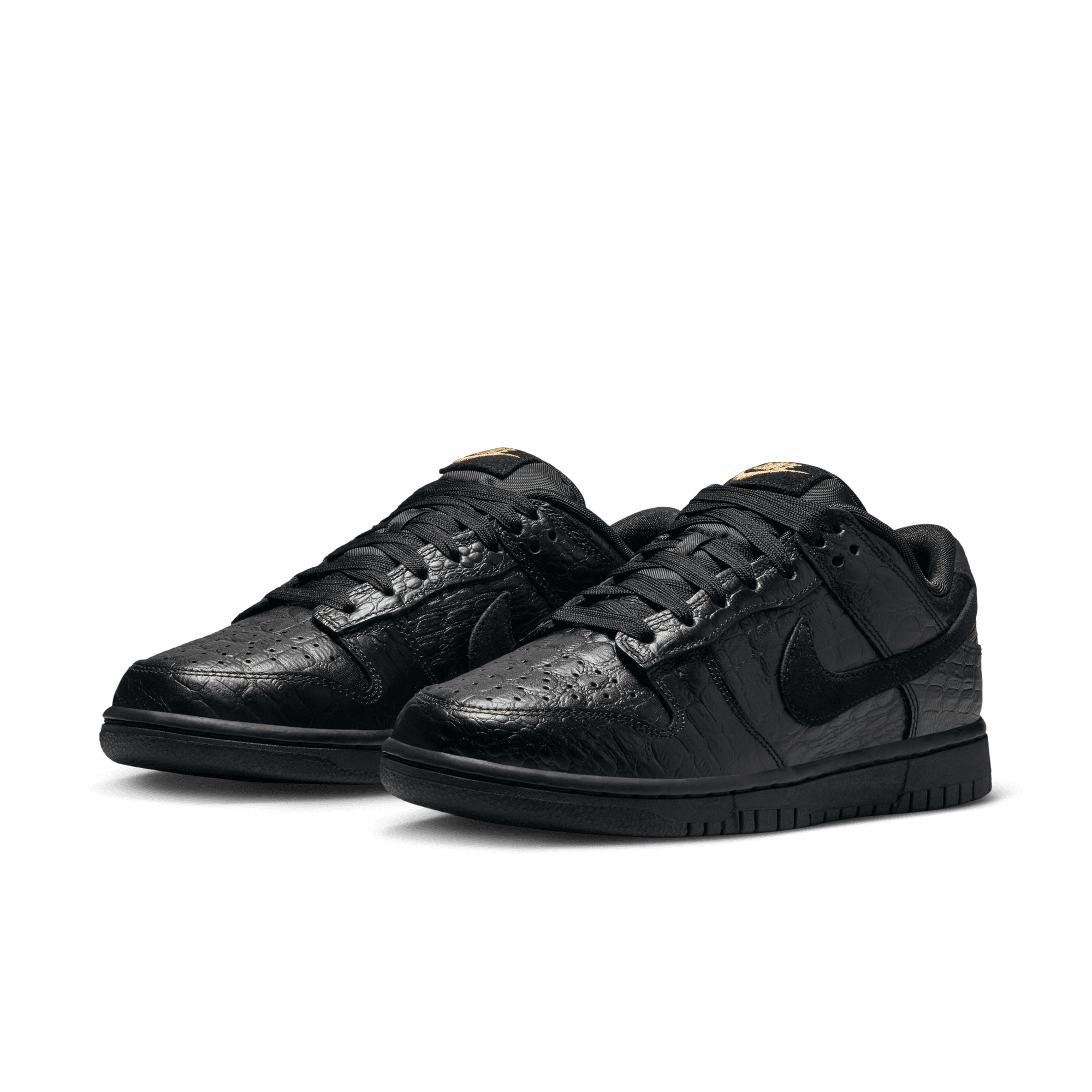 Women's Nike Dunk Low "Black Croc"