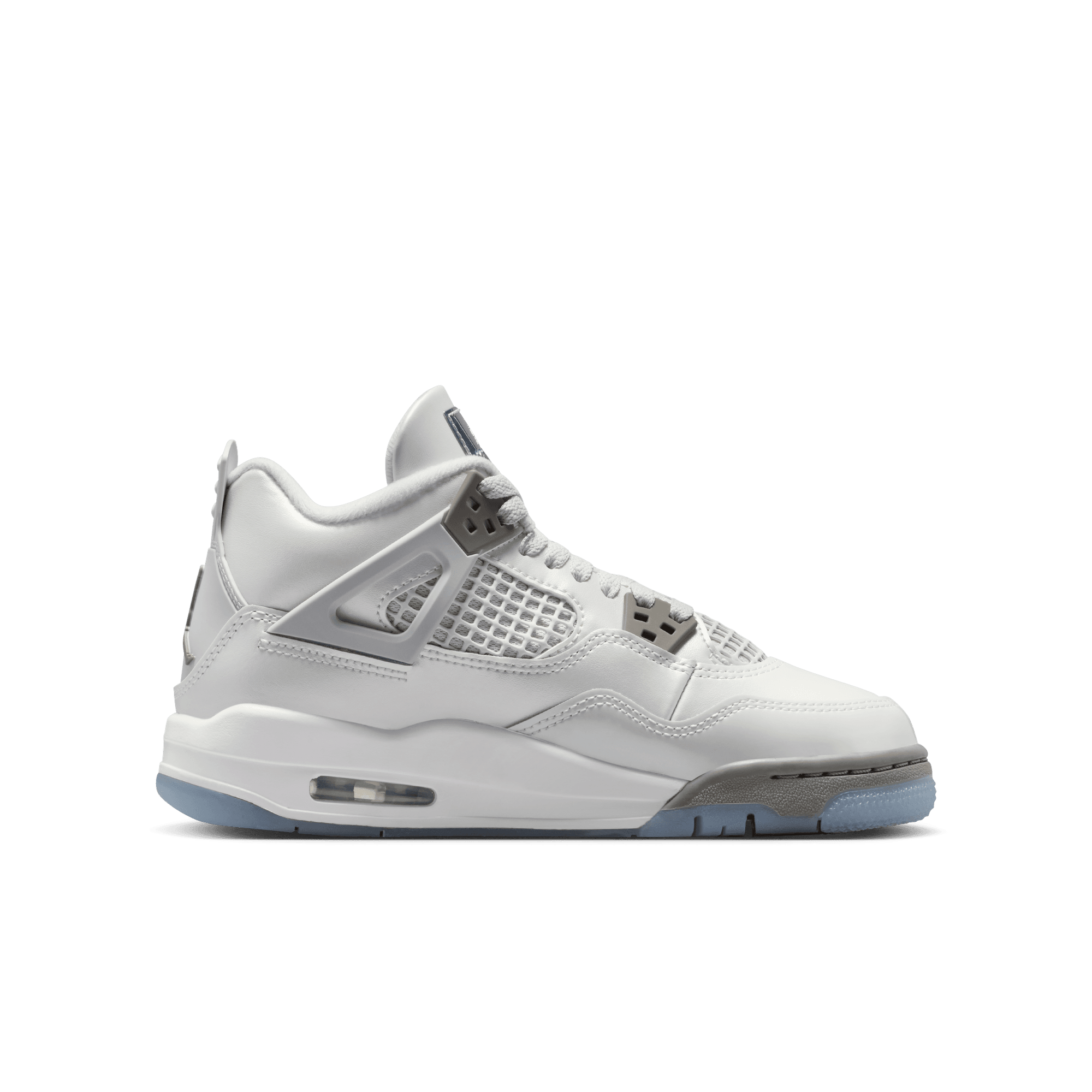 Big Kids' Air Jordan 4 Retro "Blue Chill"
