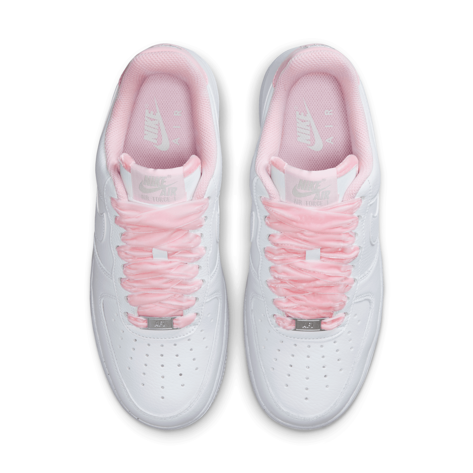 Women's Nike Air Force 1 '07 Vintage "Pink Foam Velvet Laces"