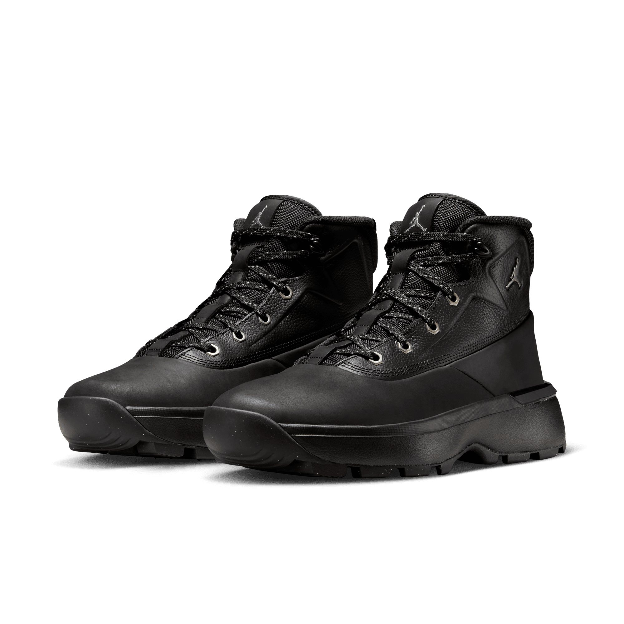 Men's Jordan City Boot "Black Metallic Silver"