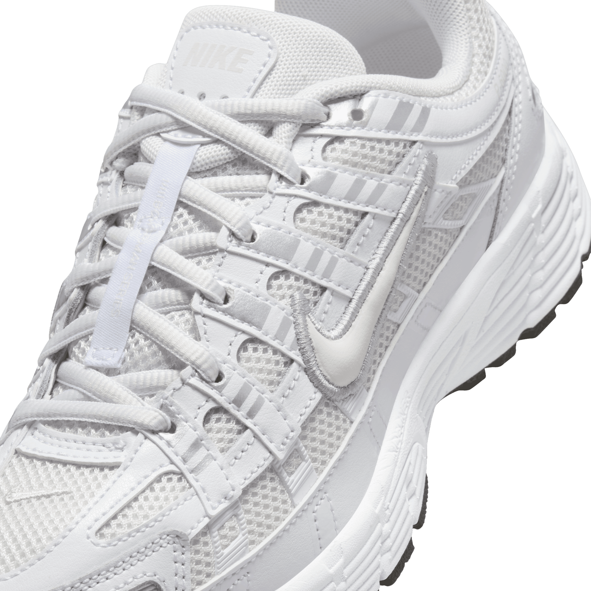 Big Kids' Nike P-6000 "Platinum Tint White"