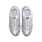 Big Kids' Nike P-6000 "White & Metallic Silver"