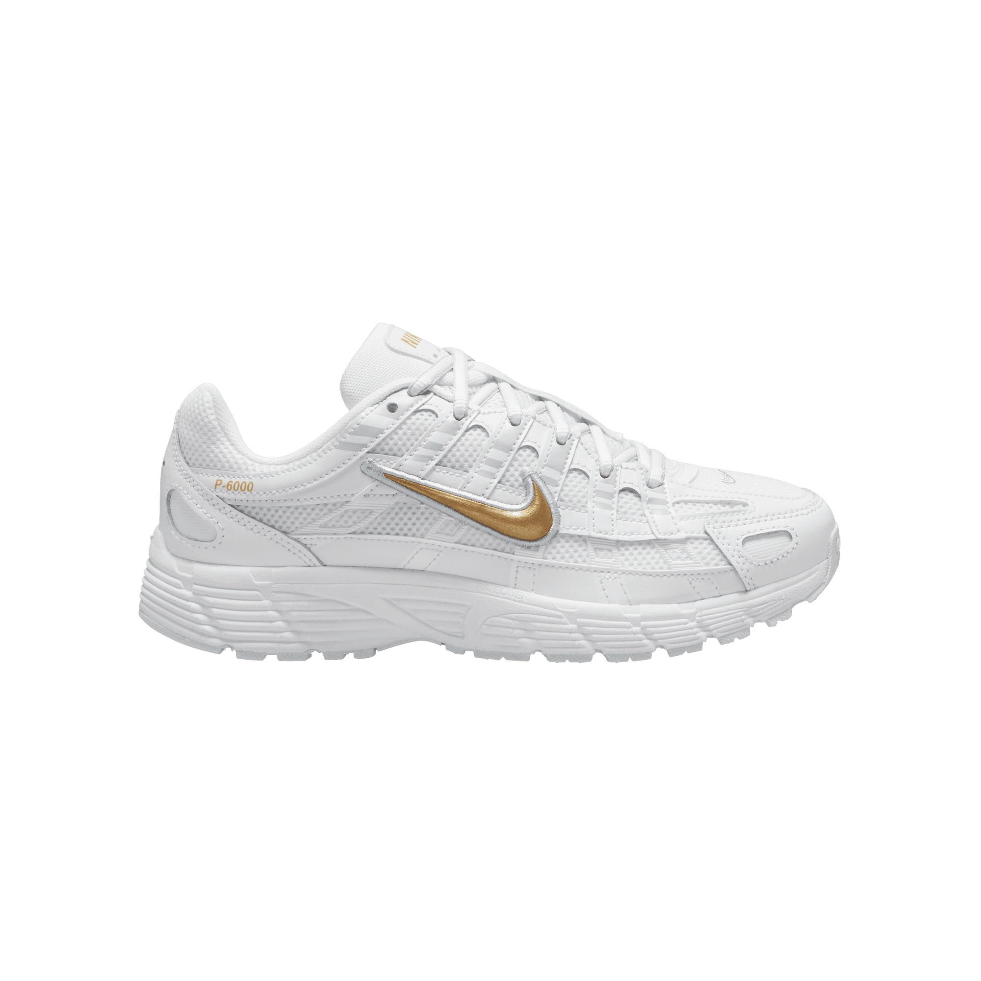 Big Kids' Nike P-6000 "White Metallic Gold"