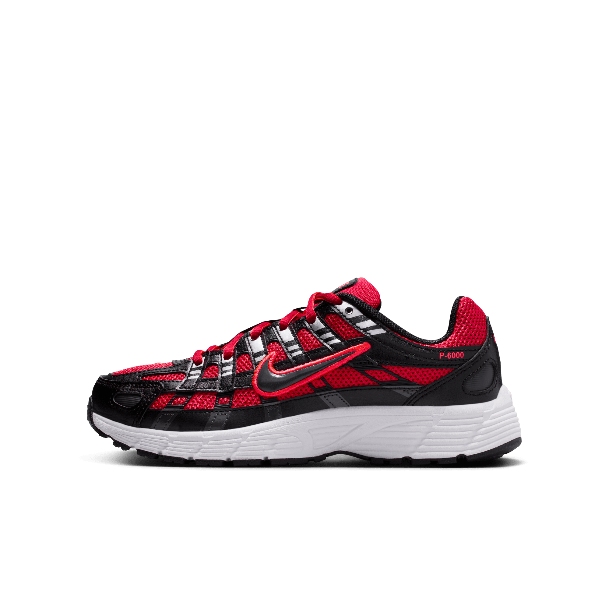 Big Kids' Nike P-6000 "University Red Metallic Silver"