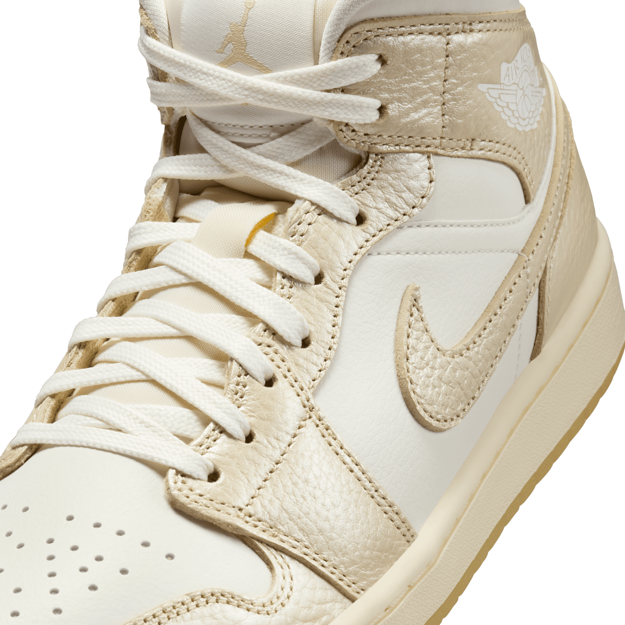 Women's Air Jordan 1 Mid SE "Metallic Team Gold"