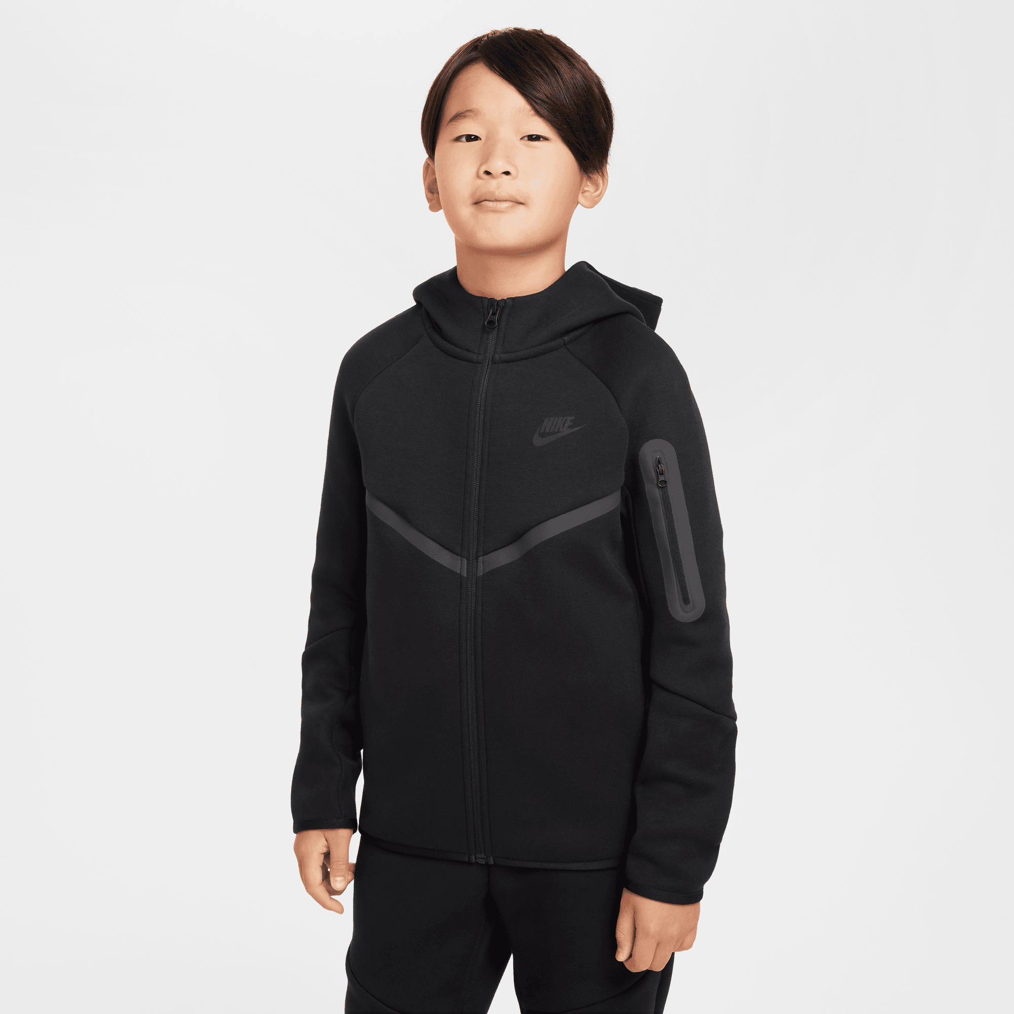 Big Kids' Nike Sportswear Tech Fleece Full-Zip Hoodie "Unisex"