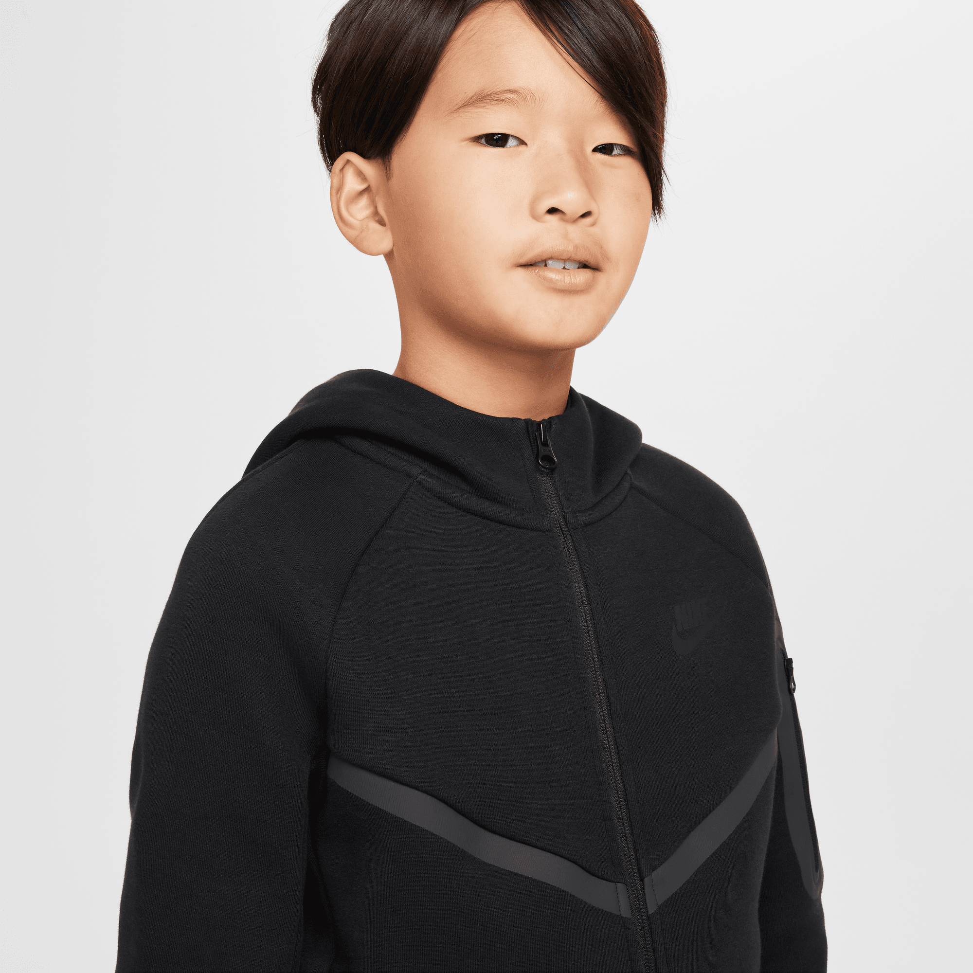 Big Kids' Nike Sportswear Tech Fleece Full-Zip Hoodie "Unisex"