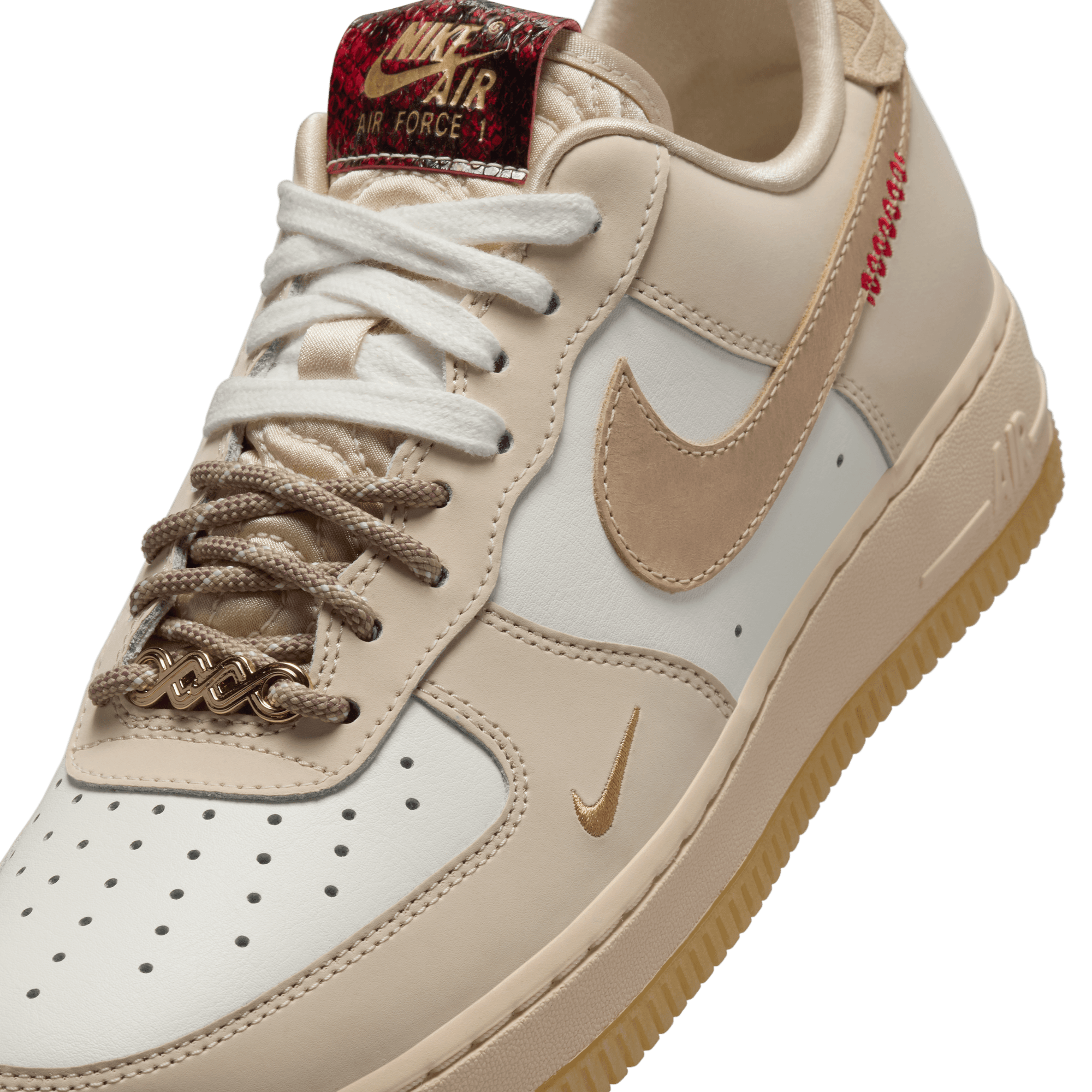 07 Lx Nike Beige Gold Damen 07 Lx Women's Air Force Clearance