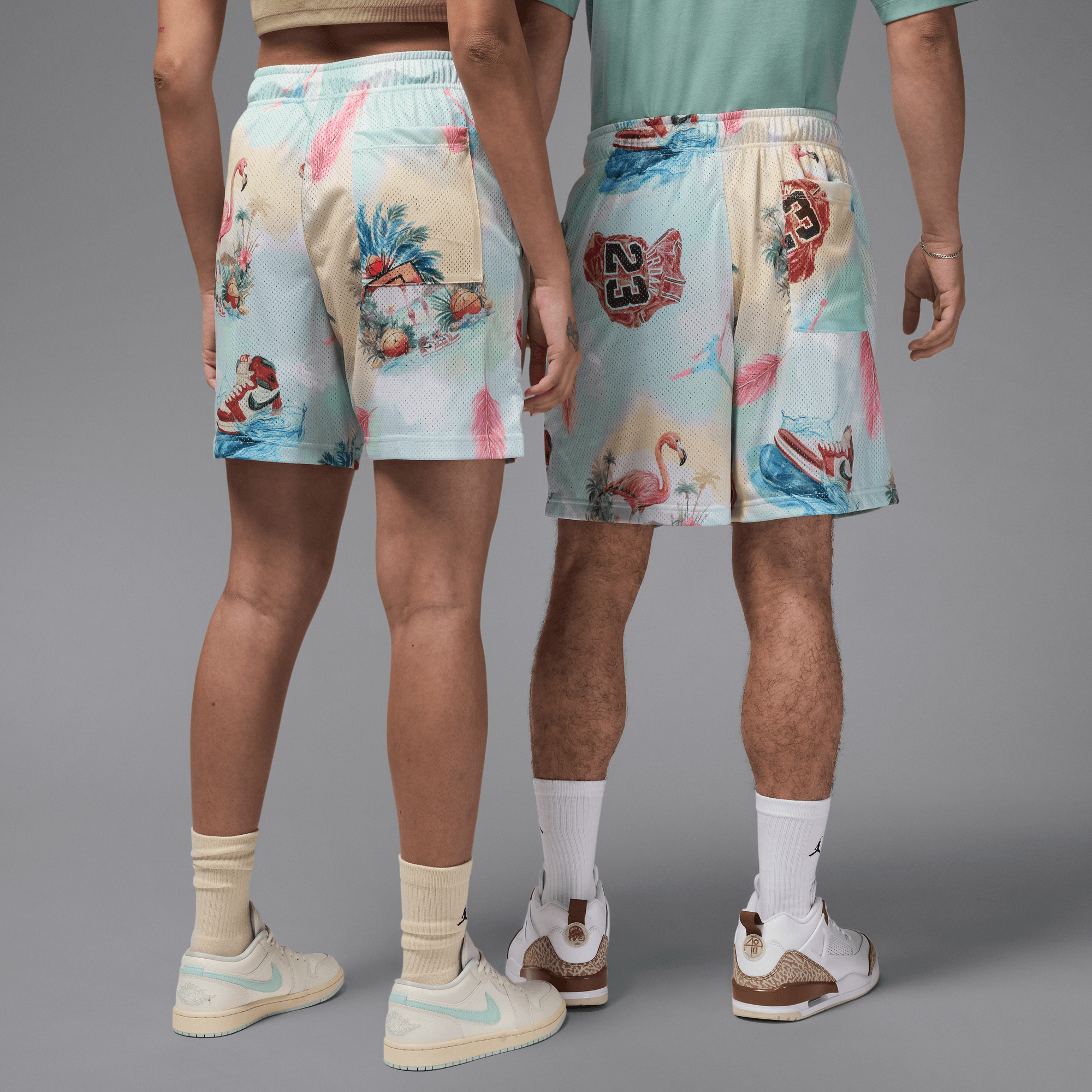 Men's Jordan Essentials Printed Mesh Shorts