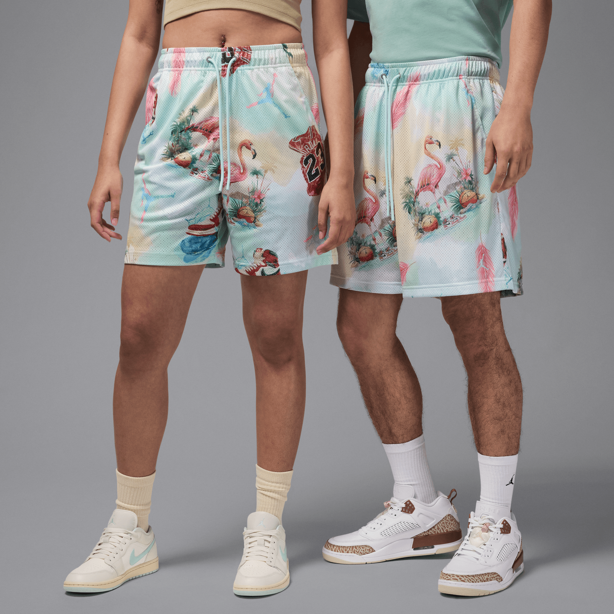 Men's Jordan Essentials Printed Mesh Shorts