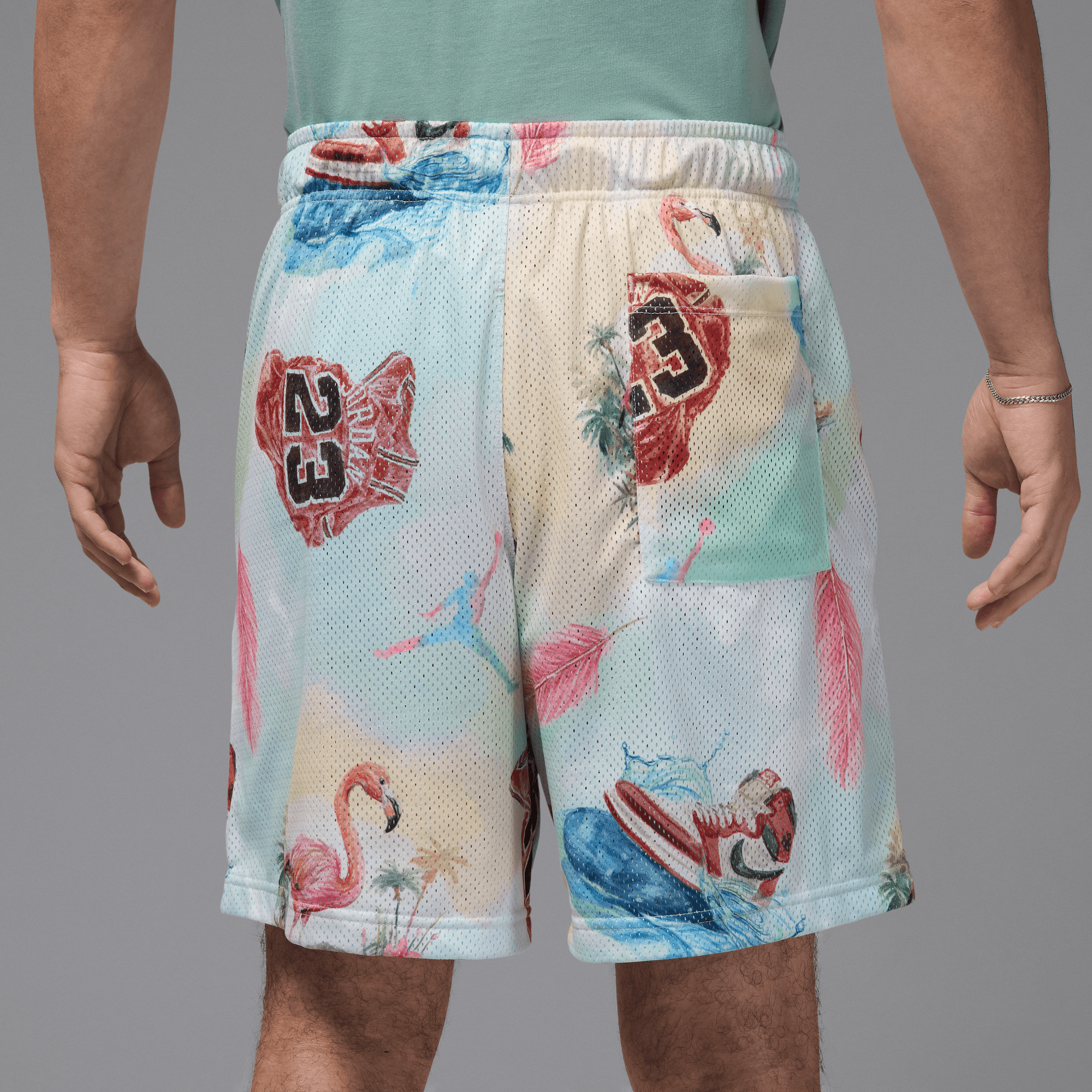 Men's Jordan Essentials Printed Mesh Shorts