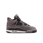 Big Kids' Air Jordan 4 Retro "Cave Stone and Black"