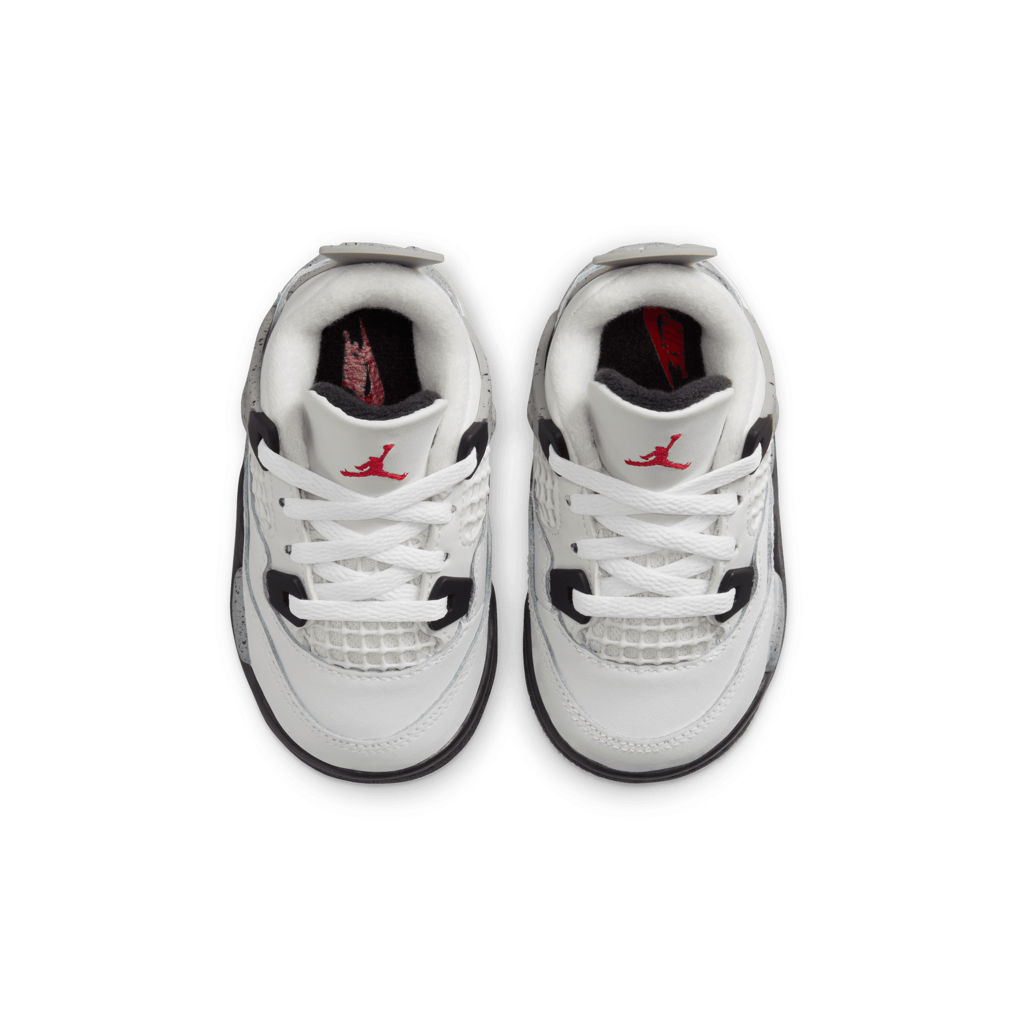 Baby/Toddler Jordan 4 Retro "White Cement" (TD)