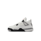 Little Kids' Jordan 4 Retro OG "White Cement"