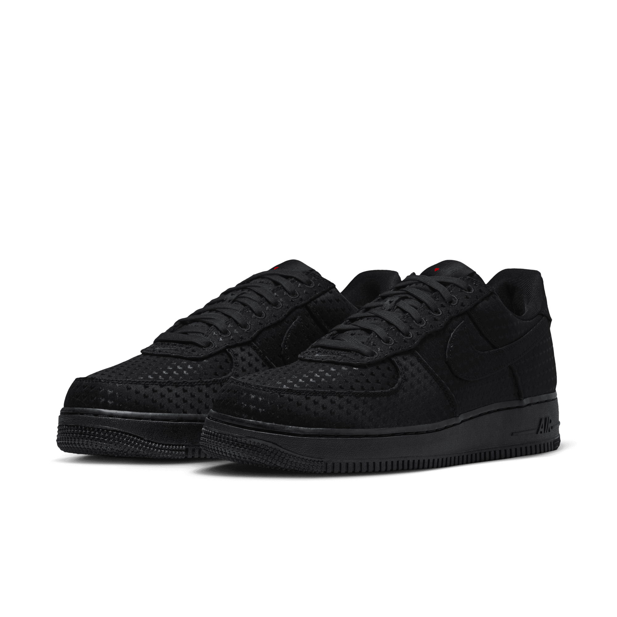 Men's Nike Air Force 1 Retro "Valentine's Day Triple Black"