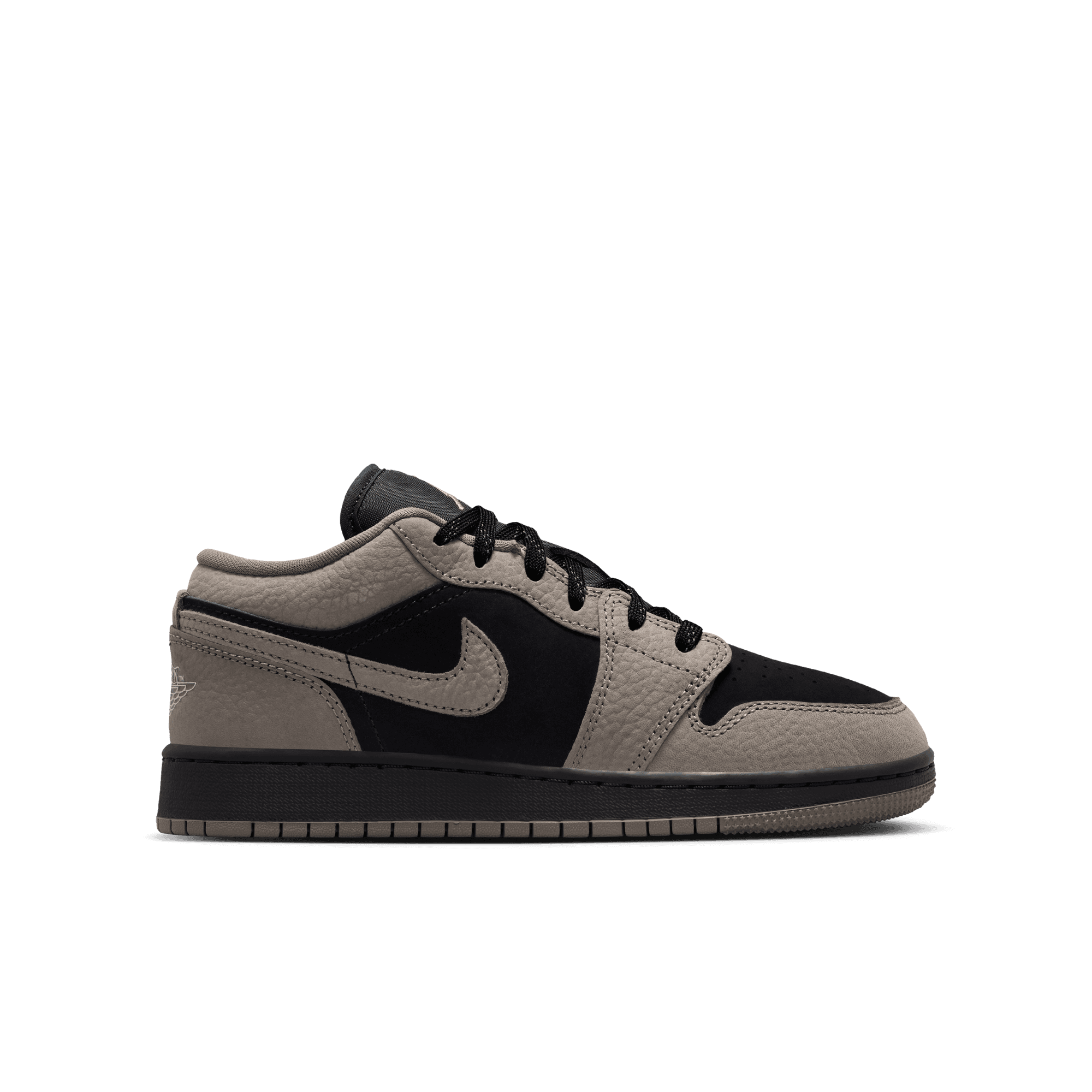 Big Kids' Air Jordan 1 Low SE "Olive Grey"