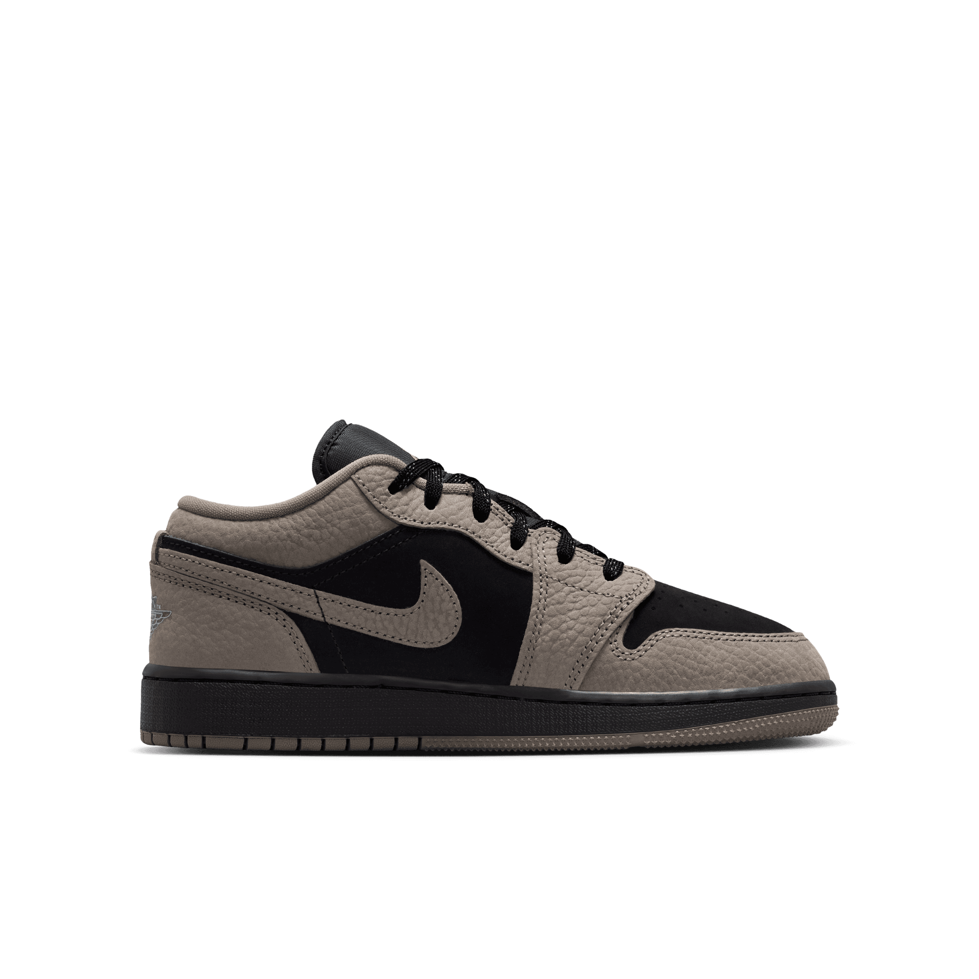 Big Kids' Air Jordan 1 Low SE "Olive Grey"