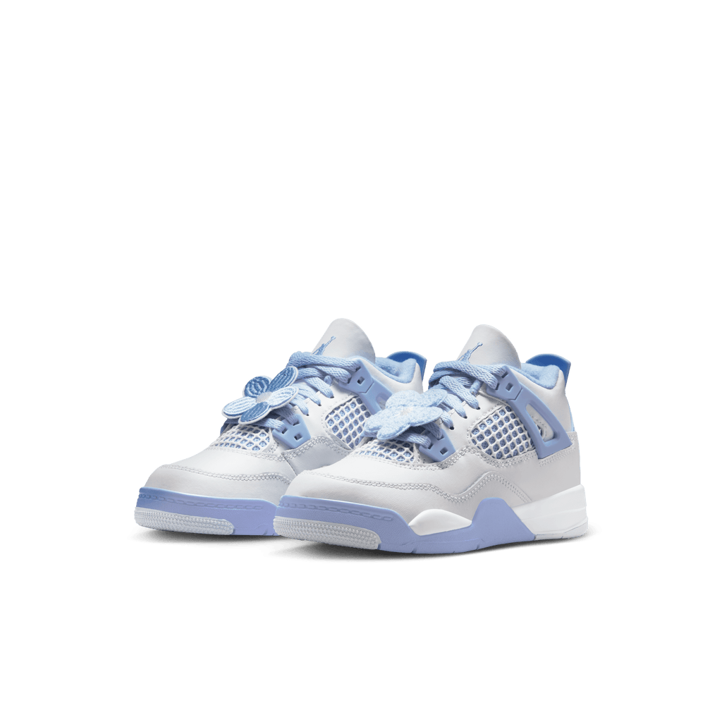 Little Kids' Jordan 4 Retro "Aluminum"