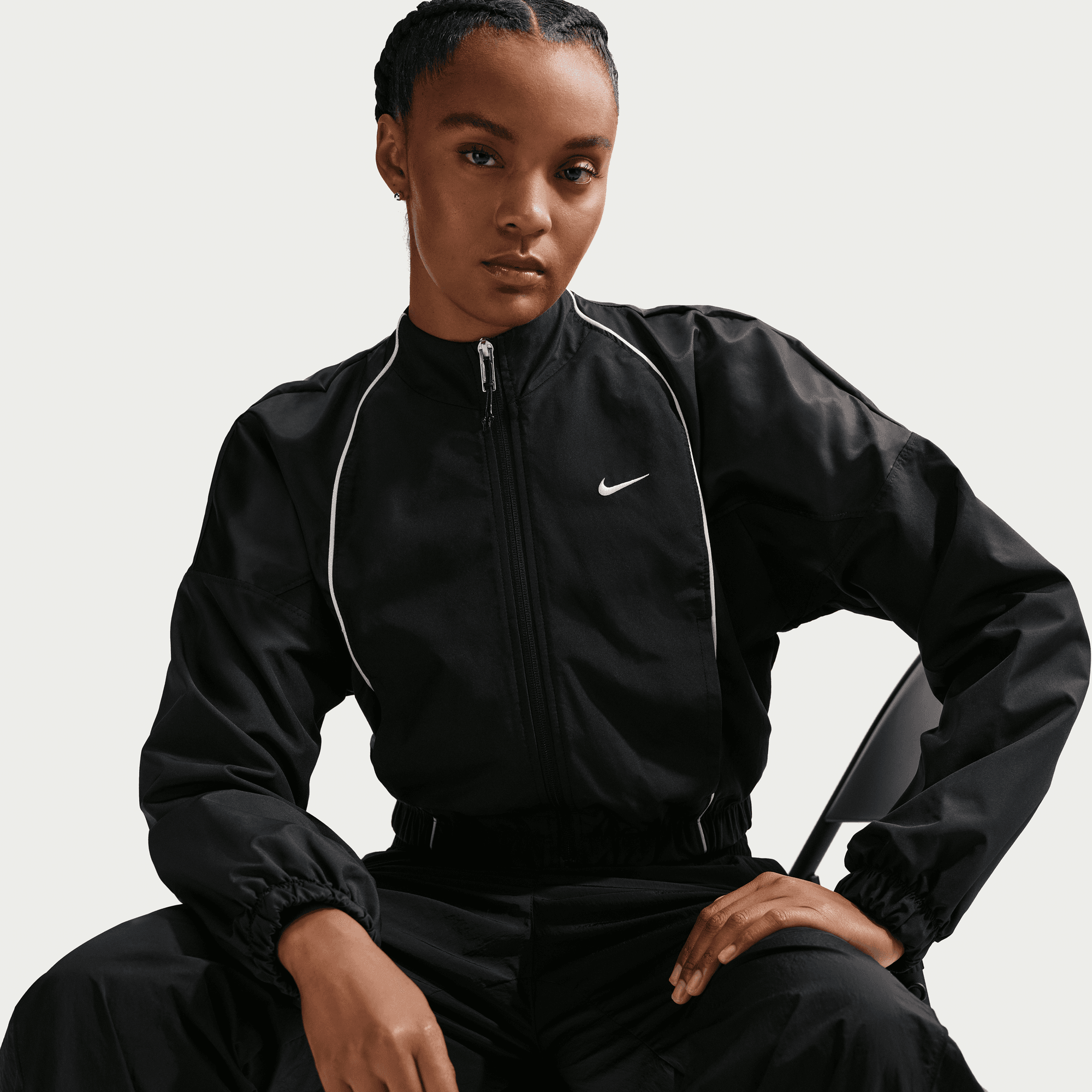 Women's Nike Sportswear Shrunken Track Jacket