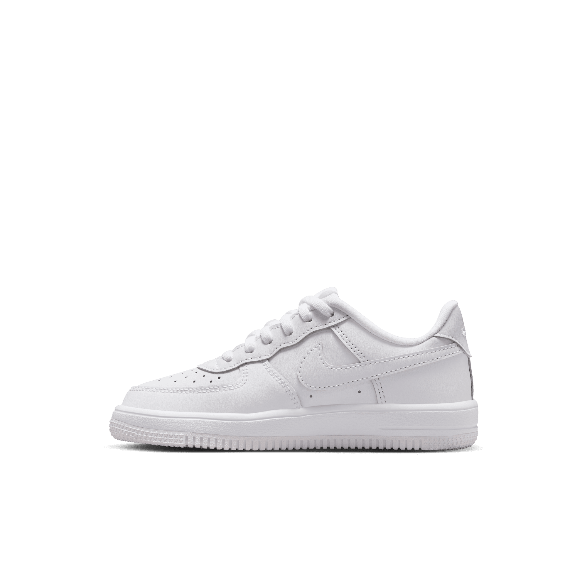 Little Kids' Nike Force 1 Low "Triple White"