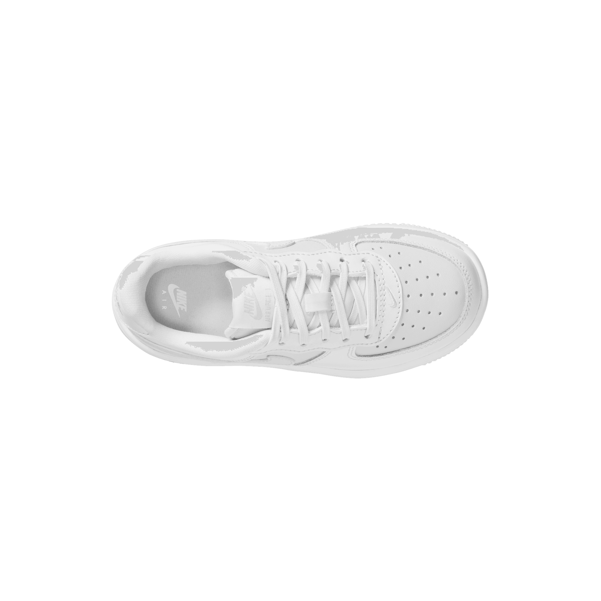Little Kids' Nike Force 1 Low "Triple White"