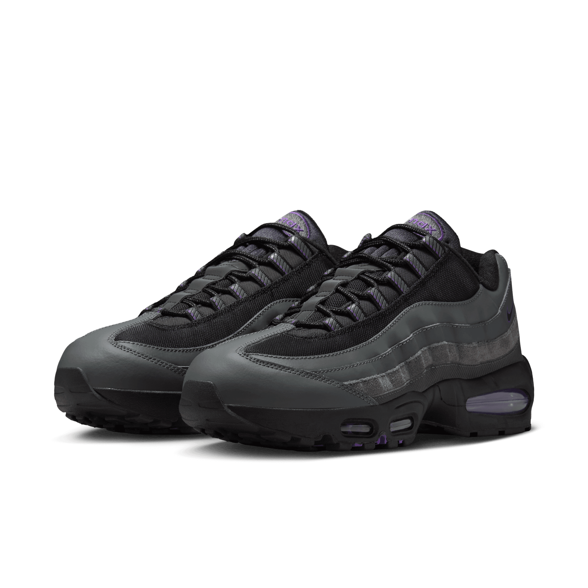 Men's Nike Air Max 95 Big Bubble "Iron Grey Wild Grape"