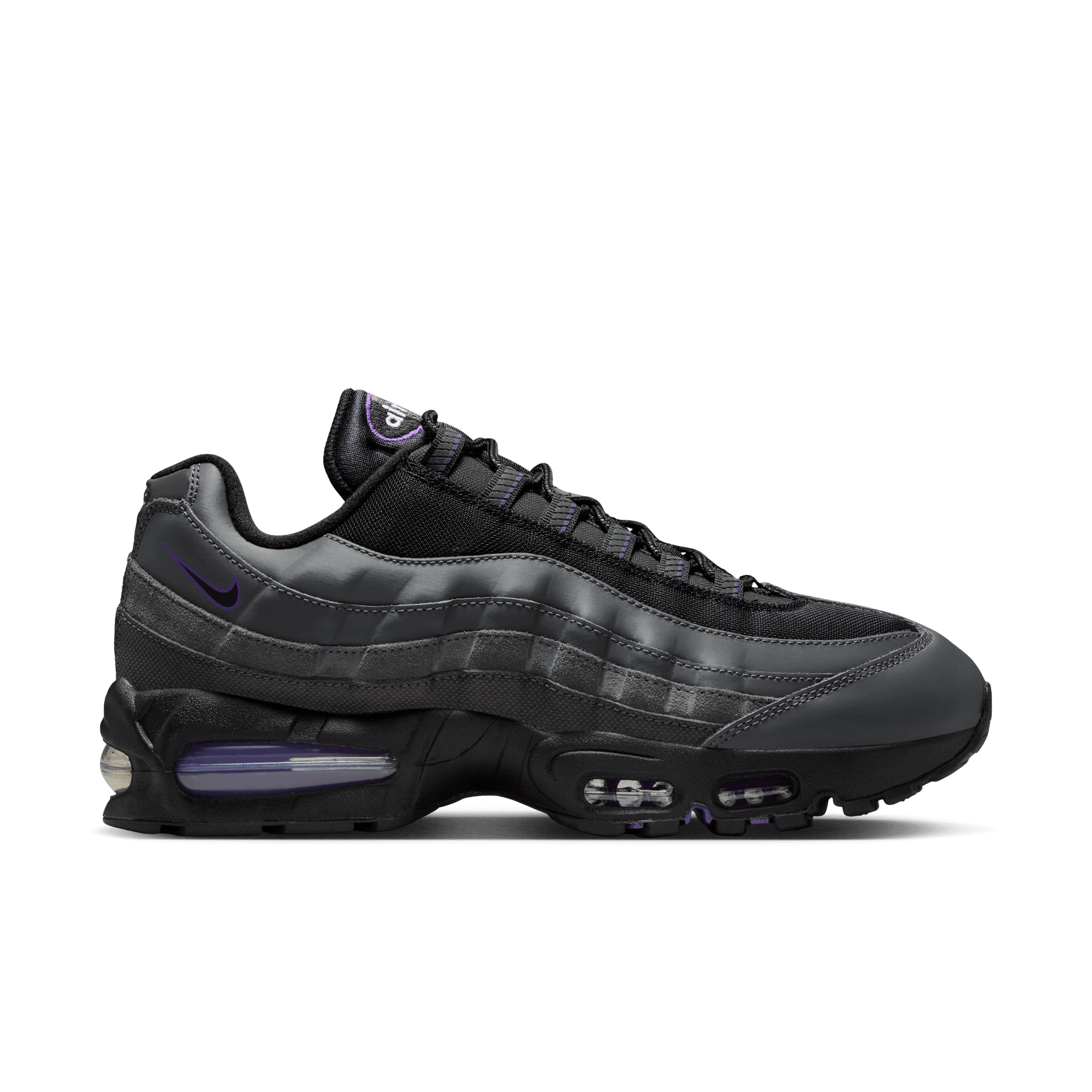 Men's Nike Air Max 95 Big Bubble "Iron Grey Wild Grape"