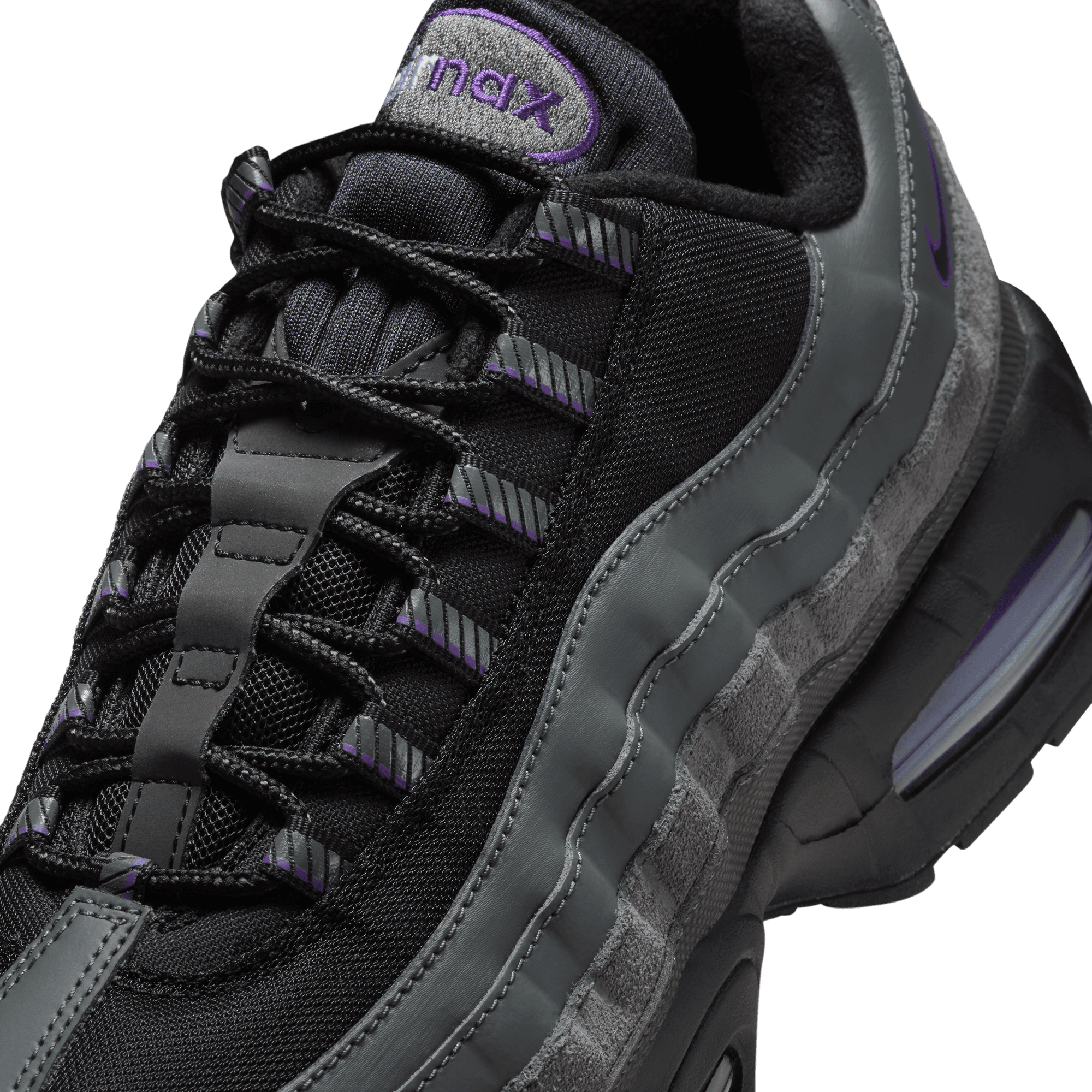 Men's Nike Air Max 95 Big Bubble "Iron Grey Wild Grape"