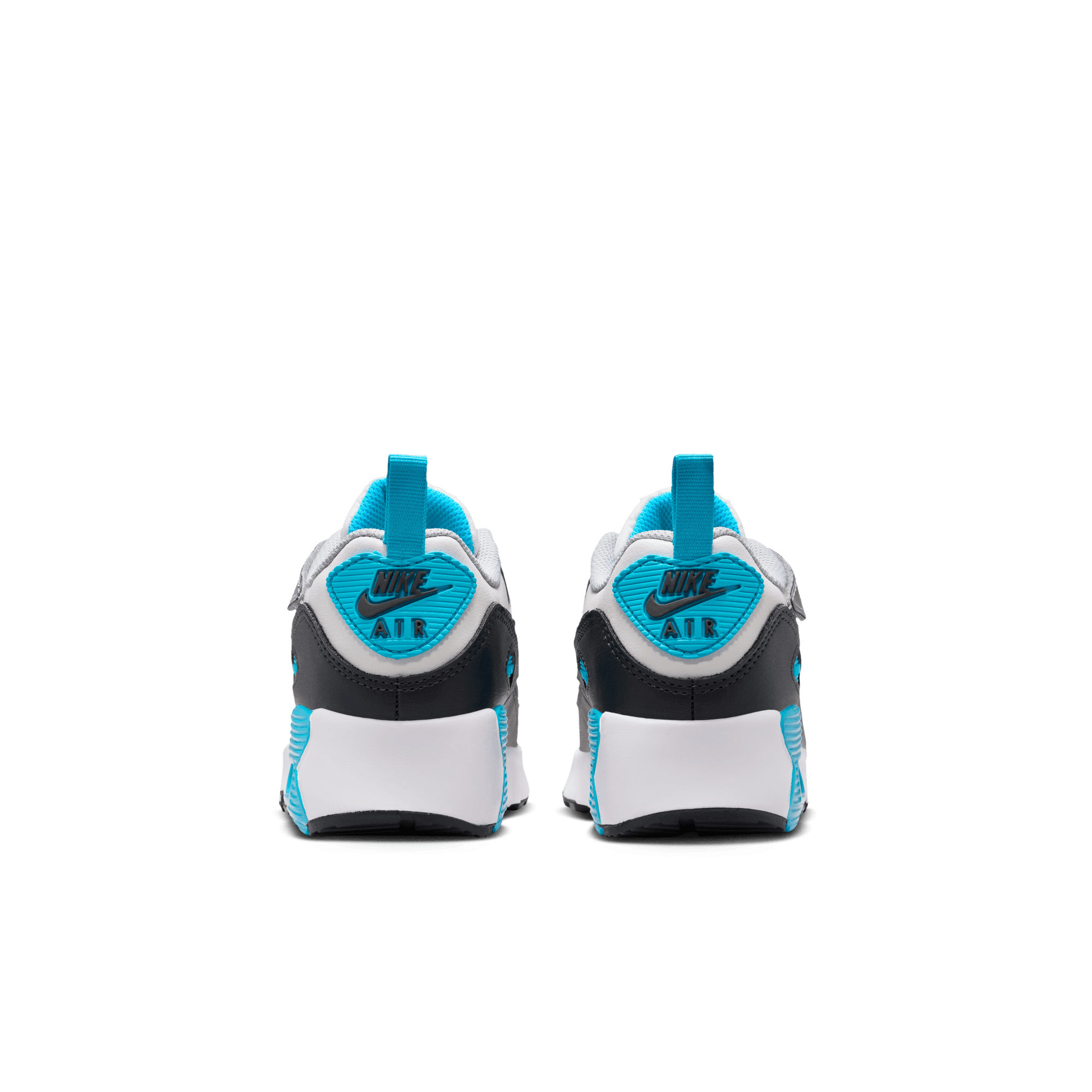 Little Kids' Nike Air Max 90 EasyOn "Platinum Tint Blue Lightning"