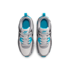 Little Kids' Nike Air Max 90 EasyOn "Platinum Tint Blue Lightning"