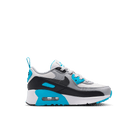 Little Kids' Nike Air Max 90 EasyOn "Platinum Tint Blue Lightning"