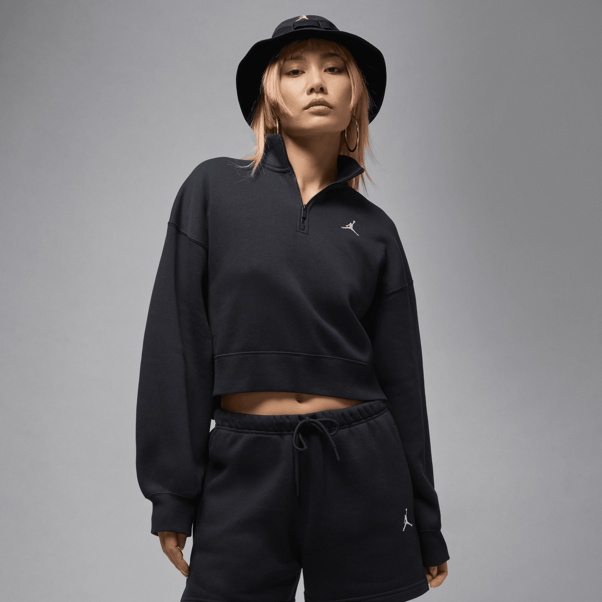 Women's Jordan Brooklyn Fleece 1/4-Zip Top