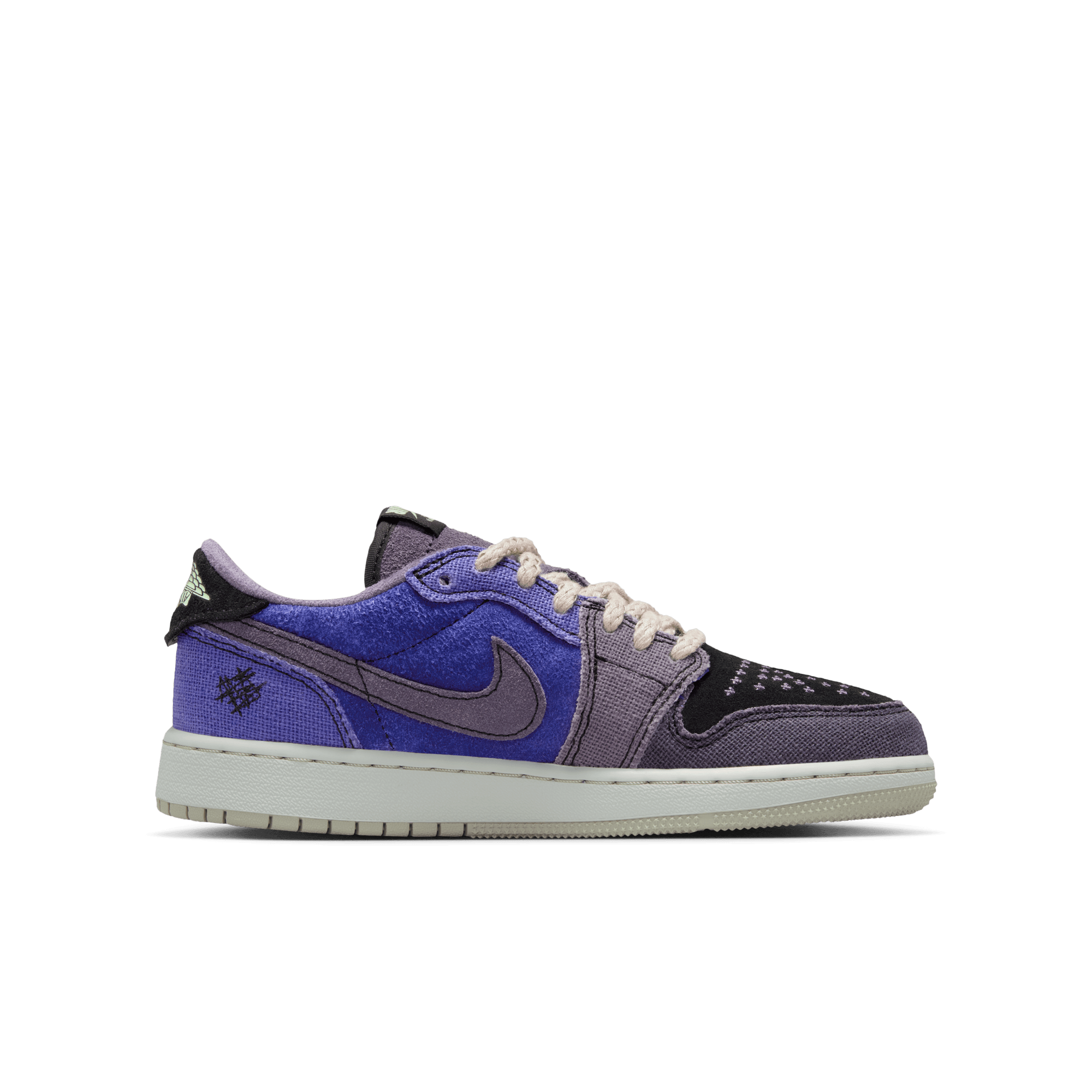 Big Kids' Air Jordan 1 Retro Low OG Zion Williamson's "Voodoo Alternate"