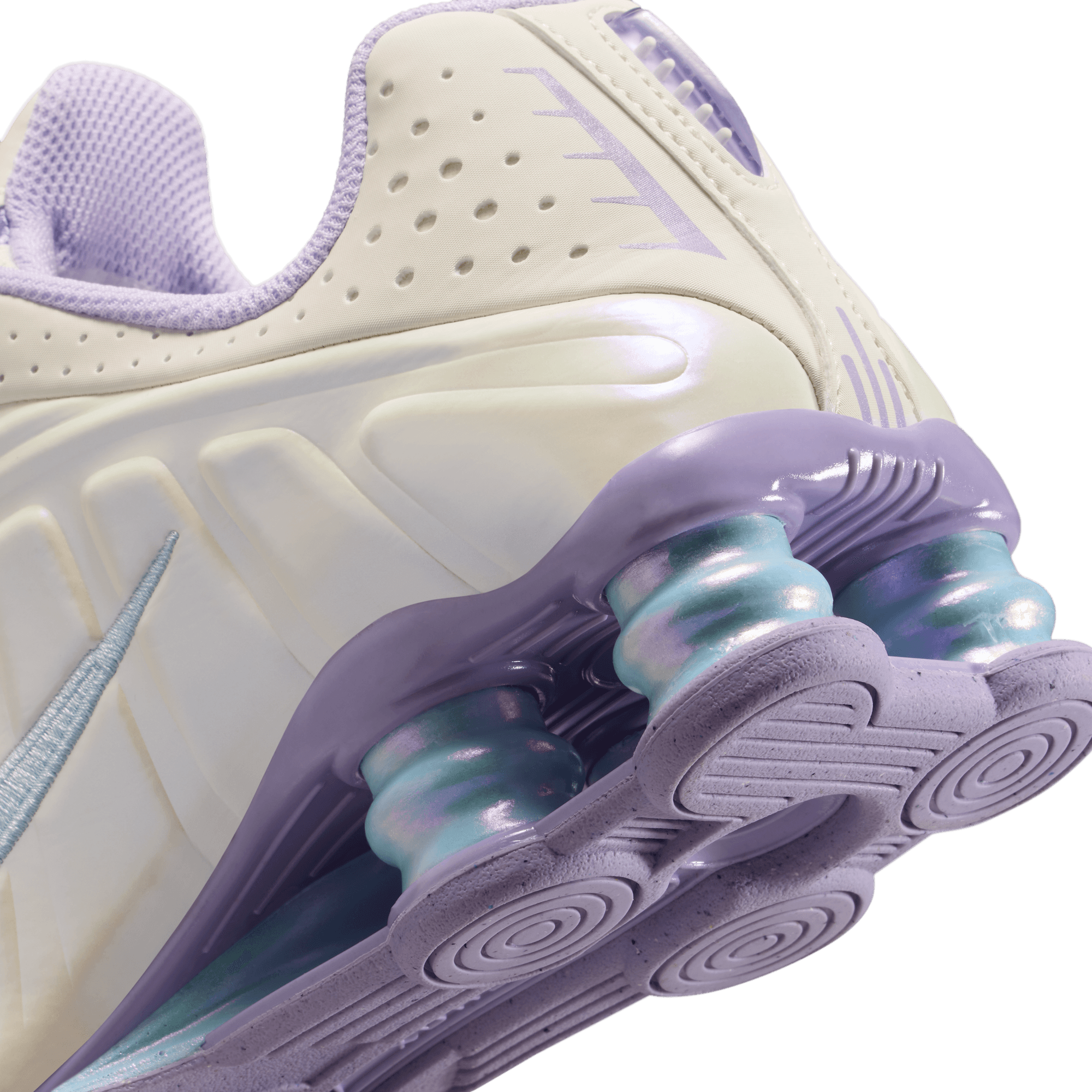 Big Kids' Nike Shox R4 "Soft Pearl Hydrangeas"